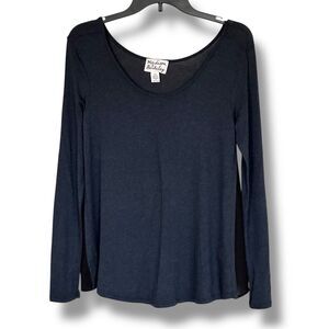 Madison & Berkeley Long Sleeve Mesh Panel Top XS